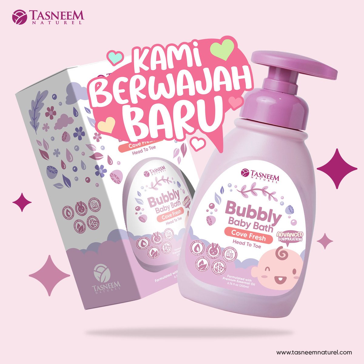 Bubbly Baby Bath Cove Fresh Bath
