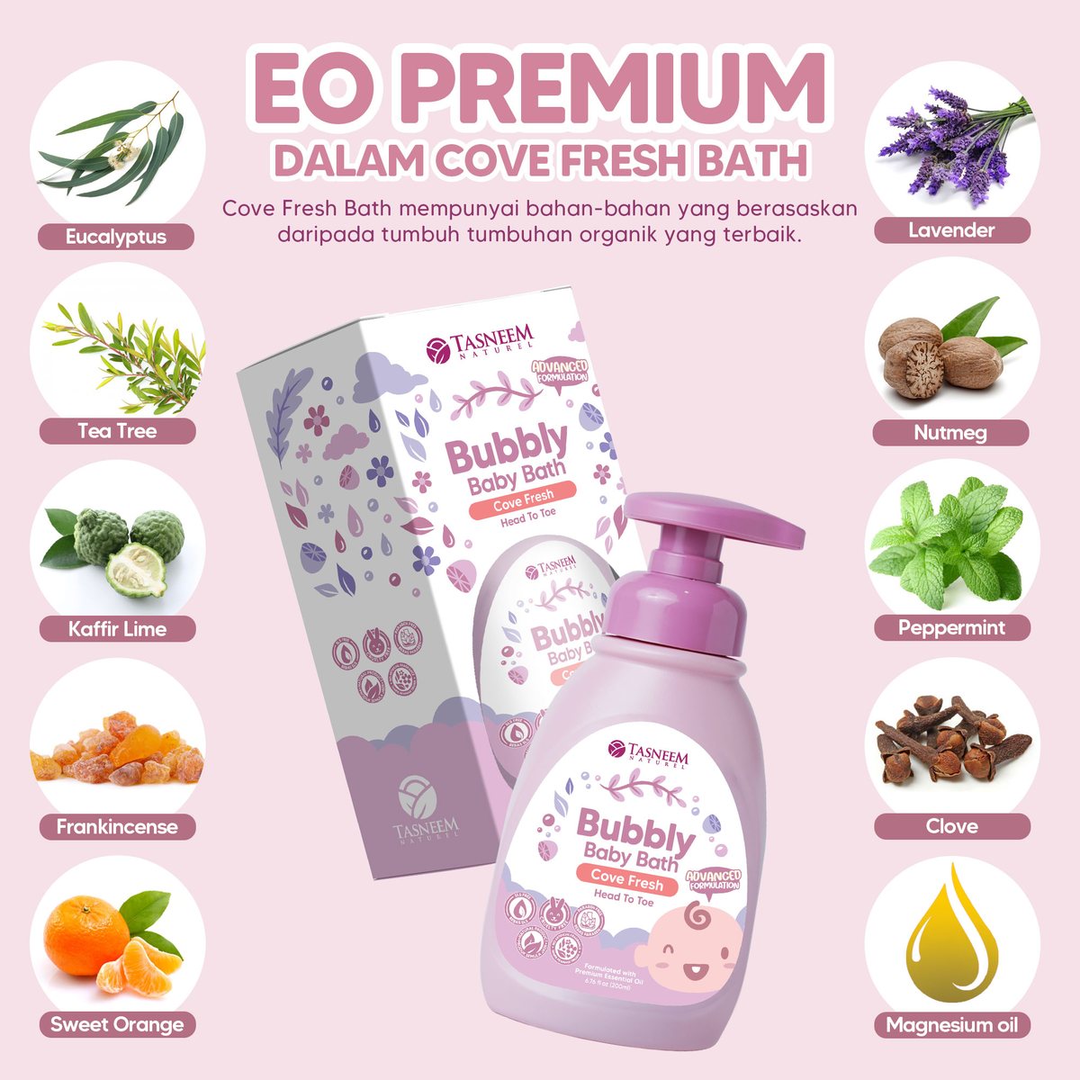 Bubbly Baby Bath Cove Fresh Bath