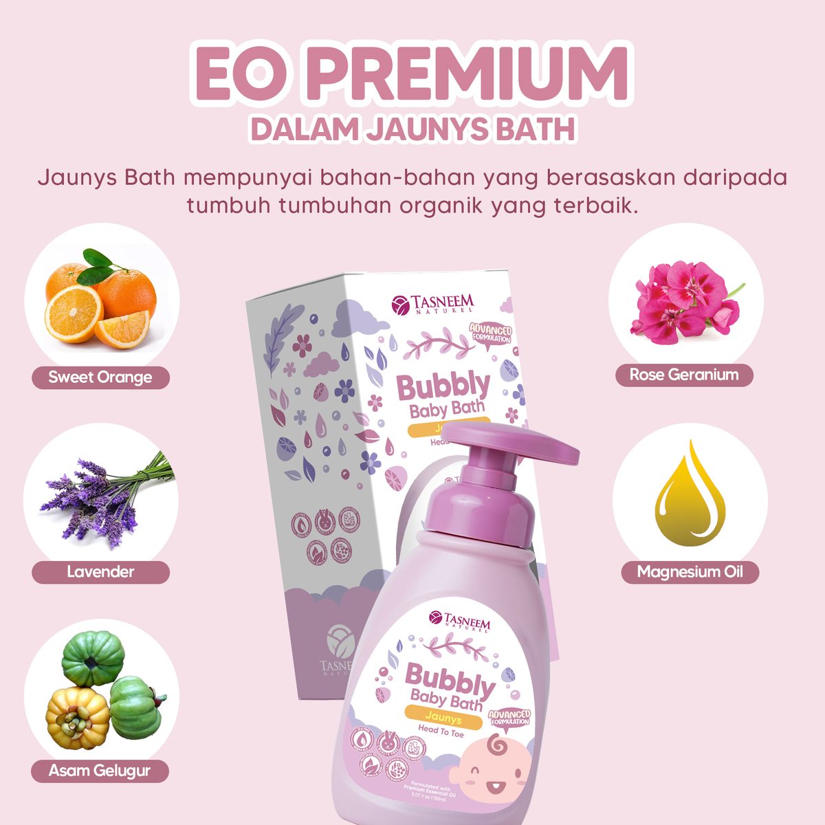 Bubbly Baby Bath Jaunys Bath