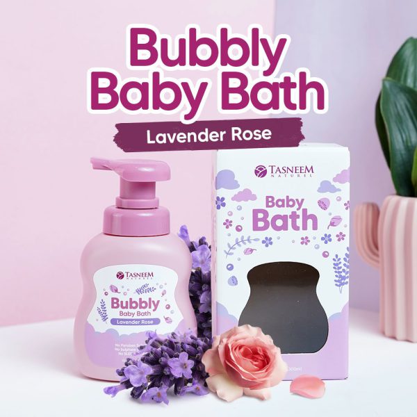 Bubbly Baby Bath Lavender Rose