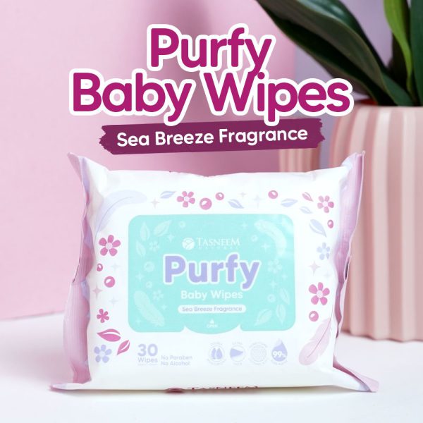 Purfy Baby Wipes Sea Breeze